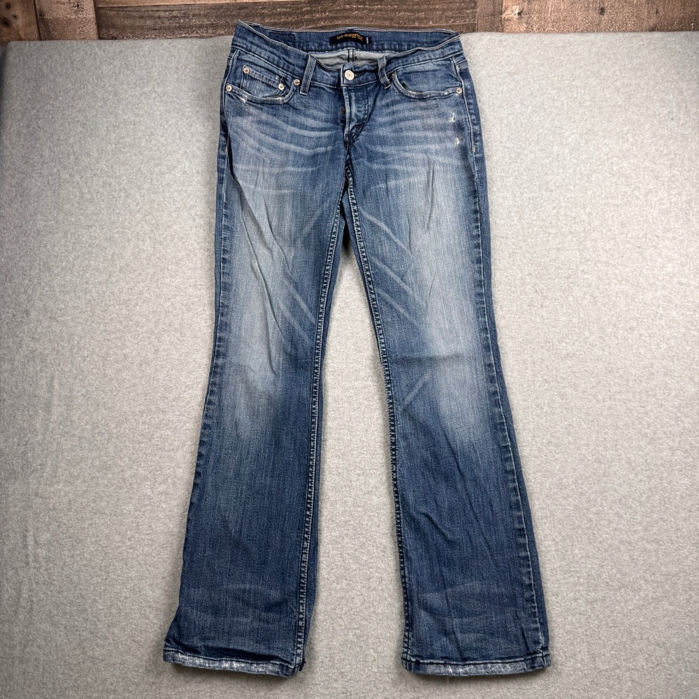 Vintage Levi's 524 Too Superlow Jeans Womens Size 3 Bootcut Low Rise Stretch Y2K